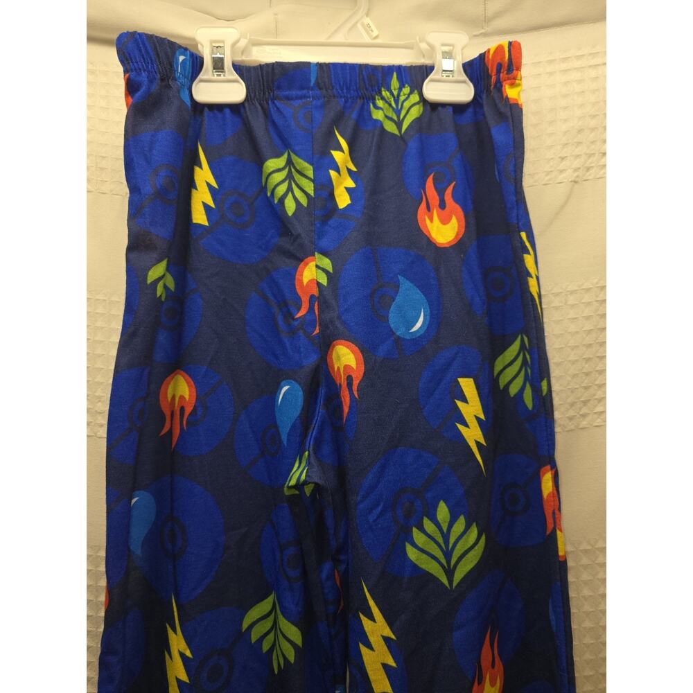 Pokemon Pajama Pants Boys Size 10 Pull On - Picture 2 of 5